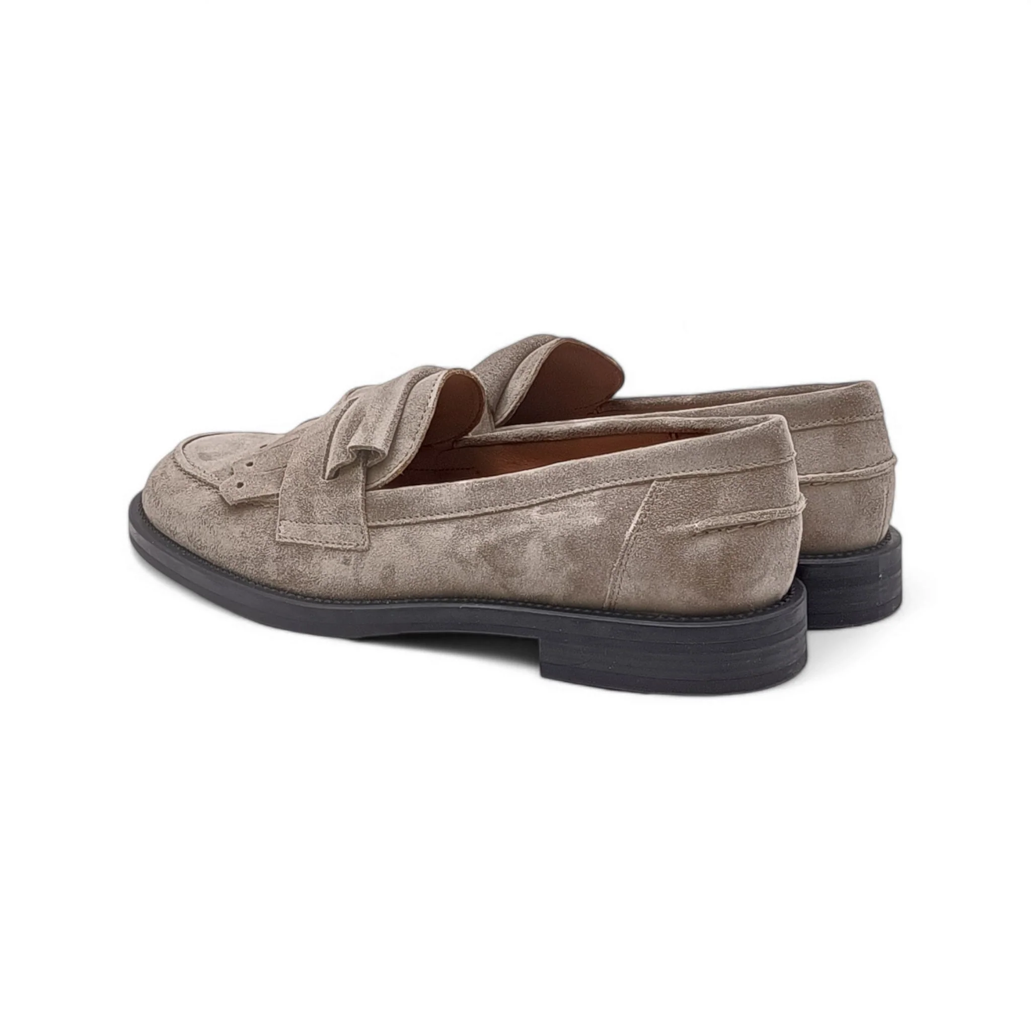 Mocassini Donna in camoscio Frau 90C6 softy sand - immagine 7