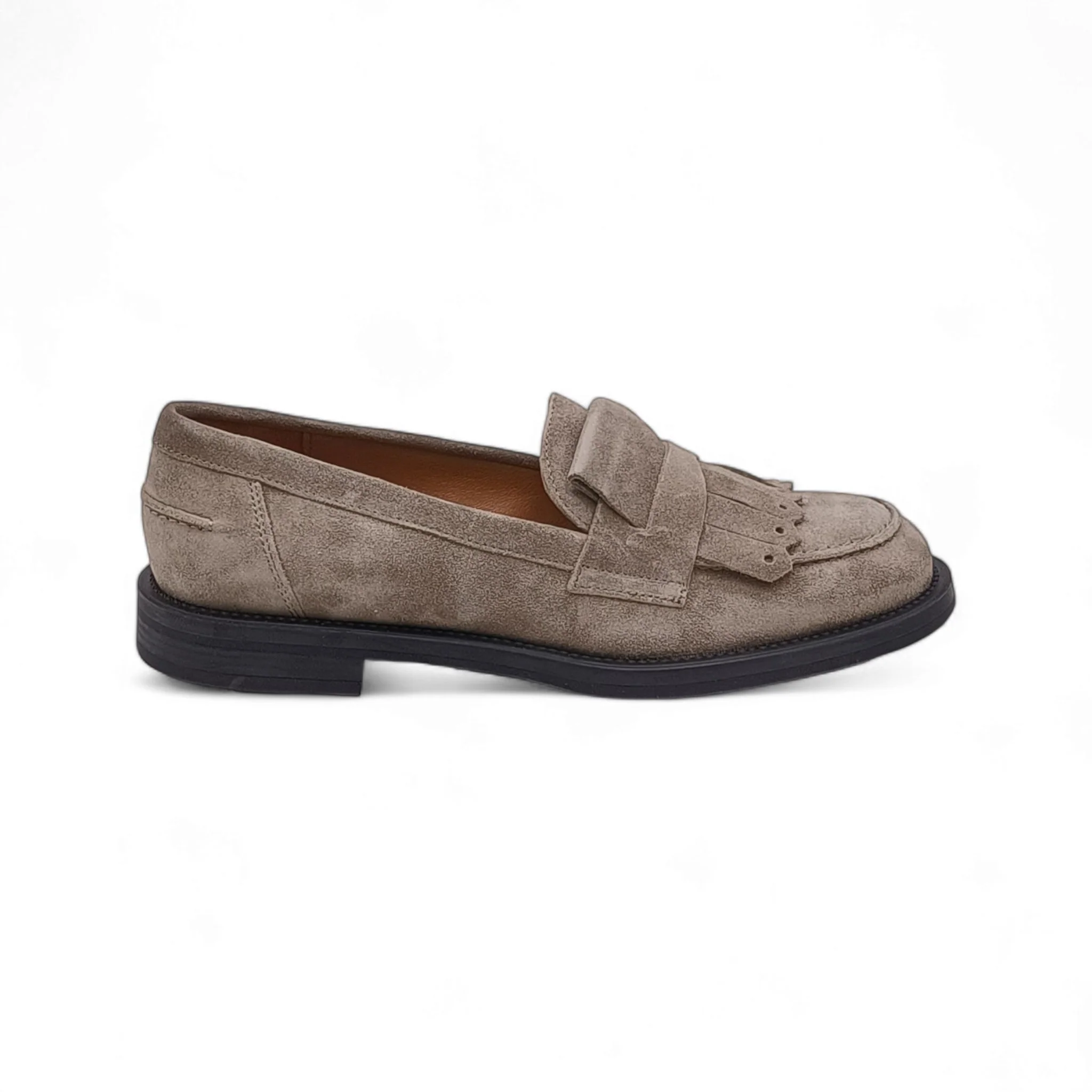 Mocassini Donna in camoscio Frau 90C6 softy sand - immagine 4