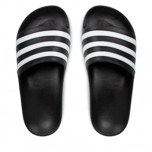 Ciabatte uomo ecopelle Adidas Adilette Aqua Black /white F35543