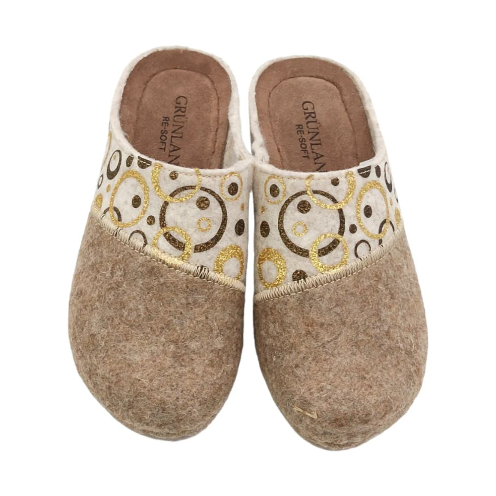 ciabatta donna grunland CI1880 59RAPY nocciola panna - immagine 3