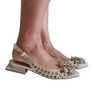 Alma en Pena Scarpa Donna Platino Rif.87