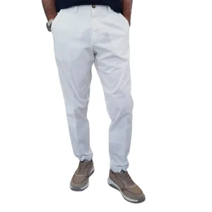 Markup Abbigliamento Uomo Pantalaccio Bianco art.892