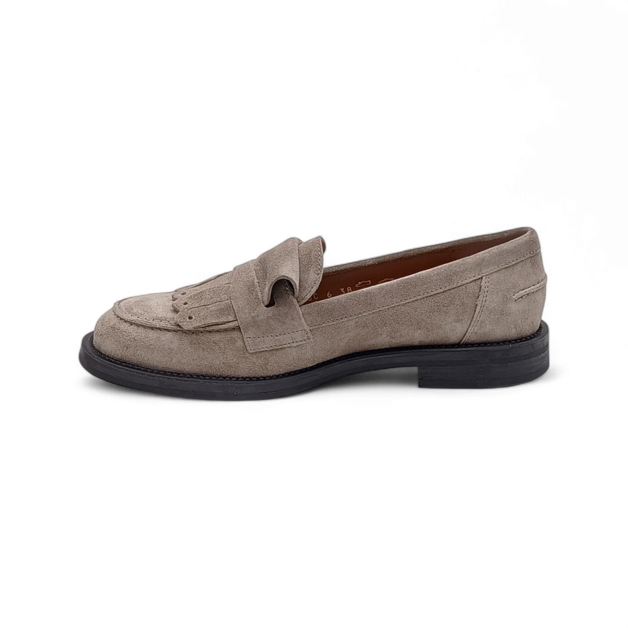 Mocassini Donna in camoscio Frau 90C6 softy sand - immagine 6