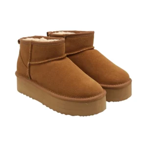 WD500 2 stivaletto imbottito platform Funny Duck camel